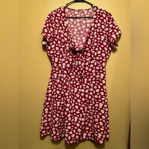 Red Women’s dress 1XL